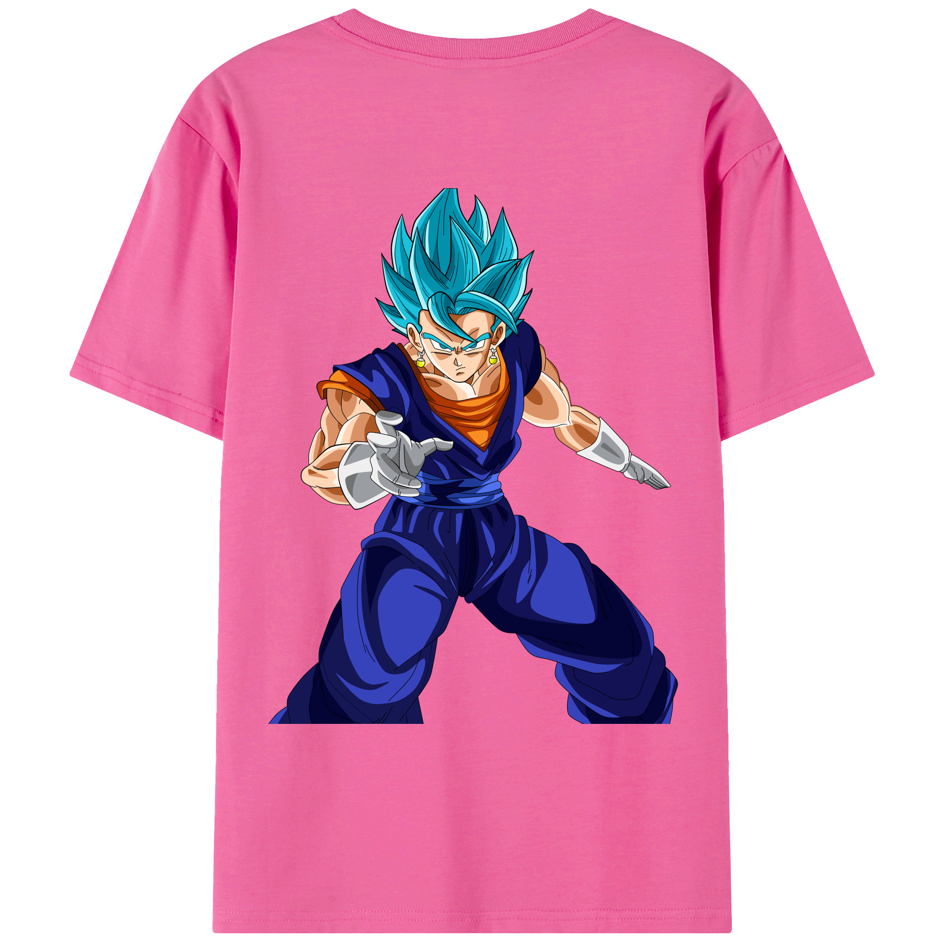 （画像用） ドラゴンボール ベジット DRAGON BALL Vegetto レディース半袖Tシャツ(バックプリント)